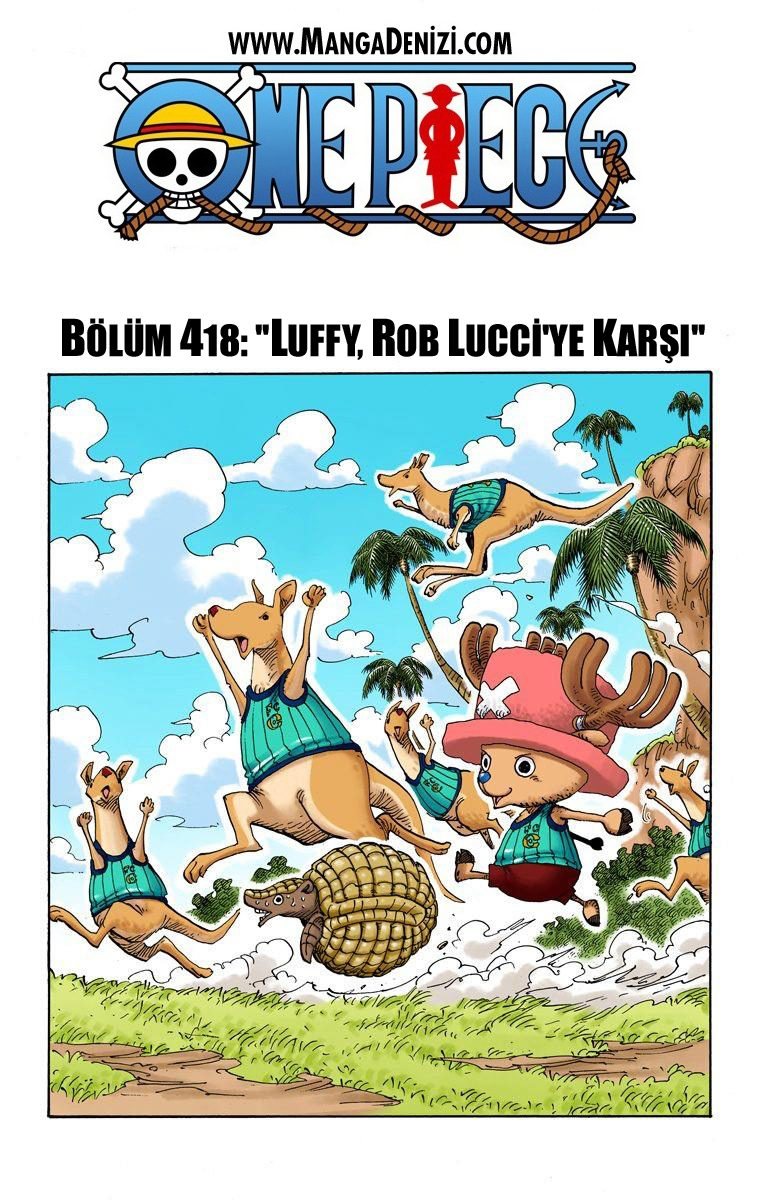 One Piece Bölüm 418 - Sayfa 1