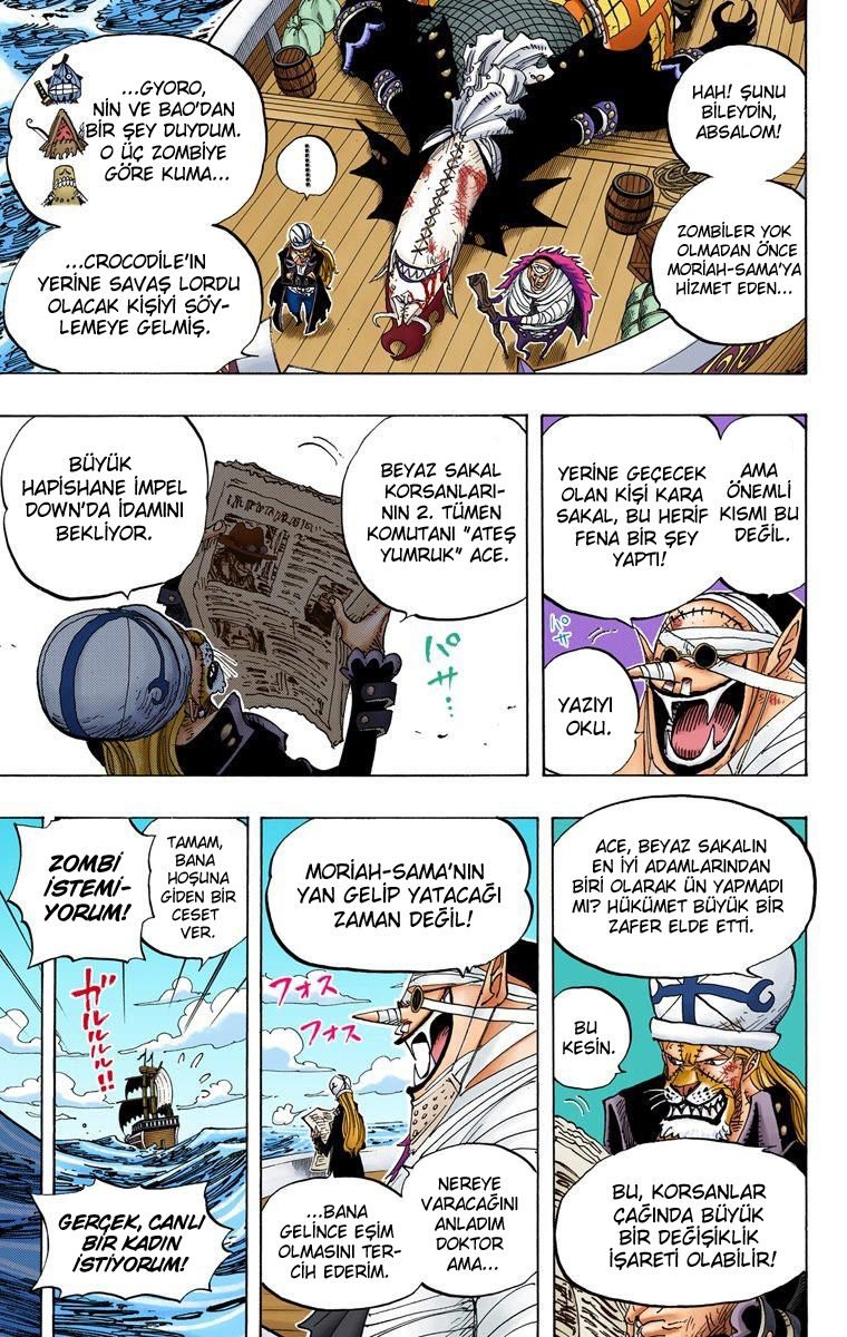 One Piece Bölüm 486 - Sayfa 3