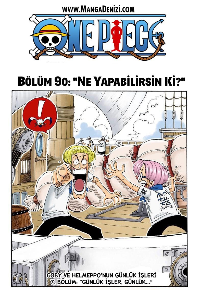 One Piece Bölüm 90 - Sayfa 1