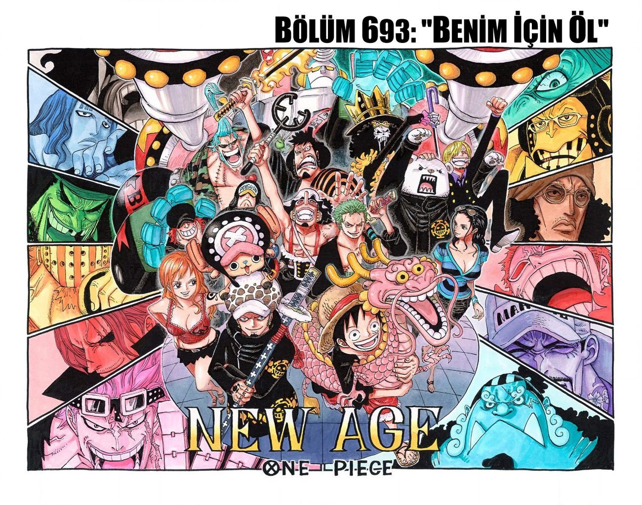 One Piece Bölüm 693 - Sayfa 1