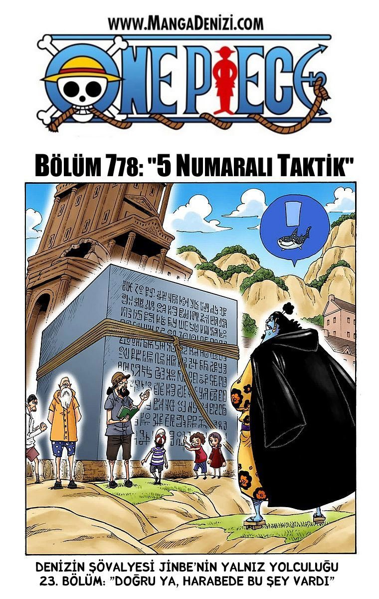 One Piece Bölüm 778 - Sayfa 1