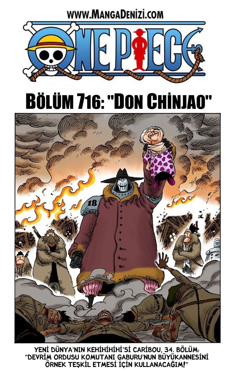 One Piece Bölüm 716 - Sayfa 1