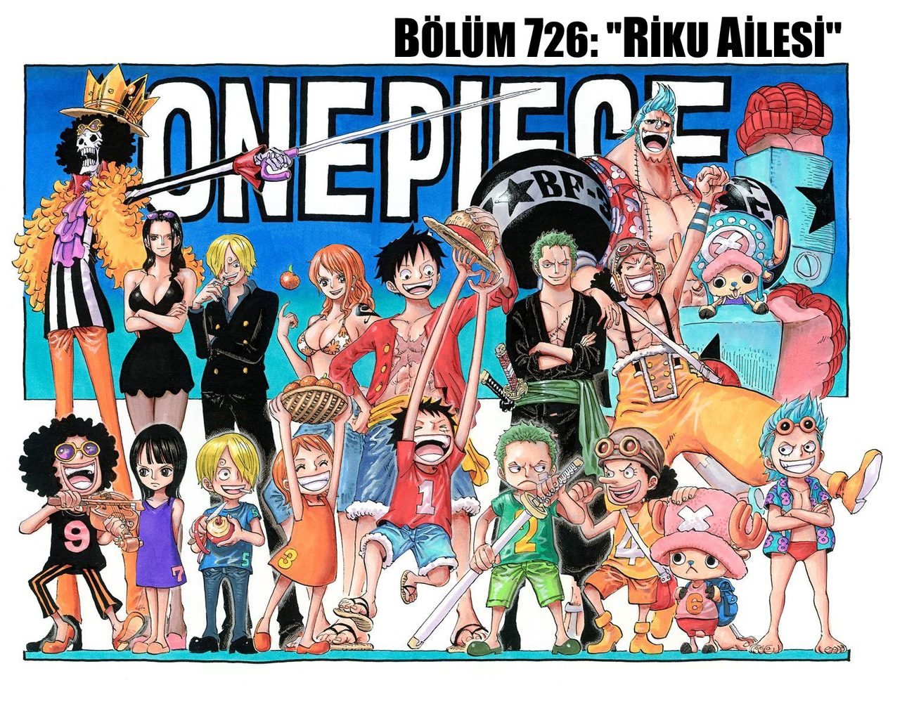 One Piece Bölüm 726 - Sayfa 1