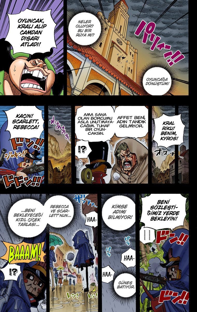 One Piece Bölüm 742 - Sayfa 11