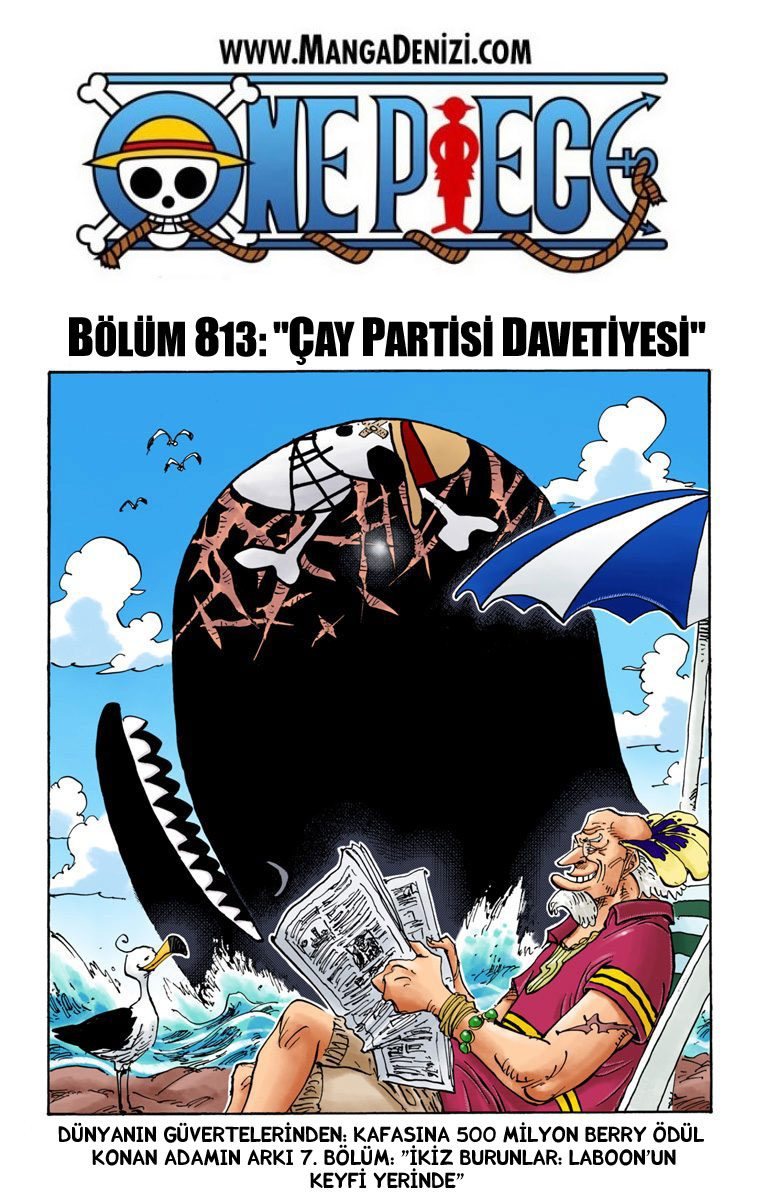 One Piece Bölüm 813 - Sayfa 1
