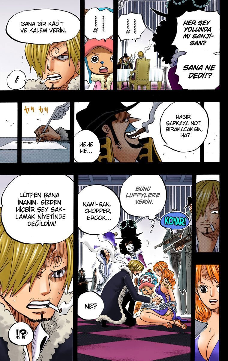 One Piece Bölüm 813 - Sayfa 11