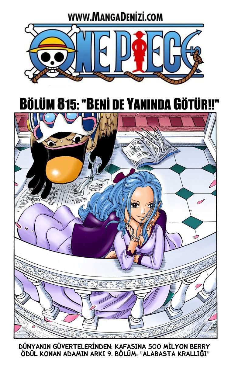 One Piece Bölüm 815 - Sayfa 1