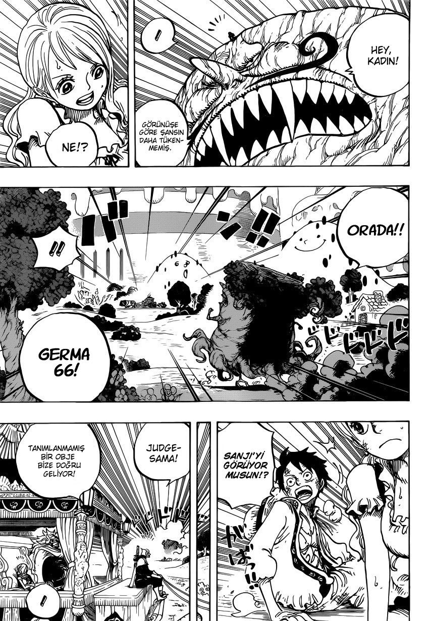 One Piece Bölüm 843 - Sayfa 11