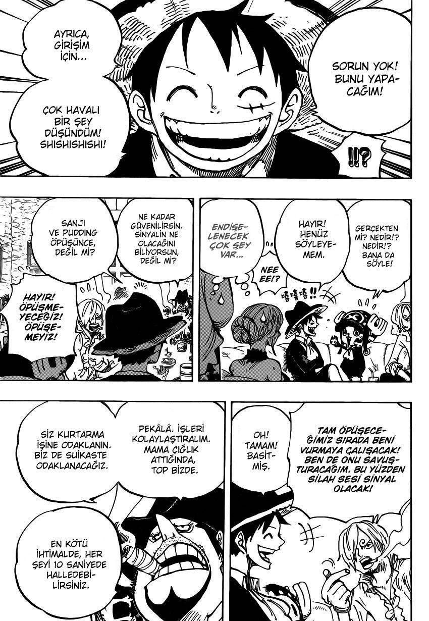 One Piece Bölüm 859 - Sayfa 10
