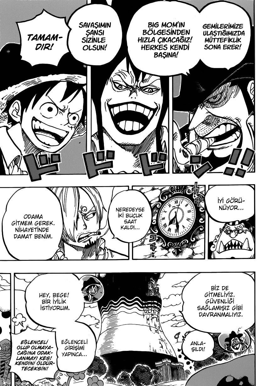 One Piece Bölüm 859 - Sayfa 12