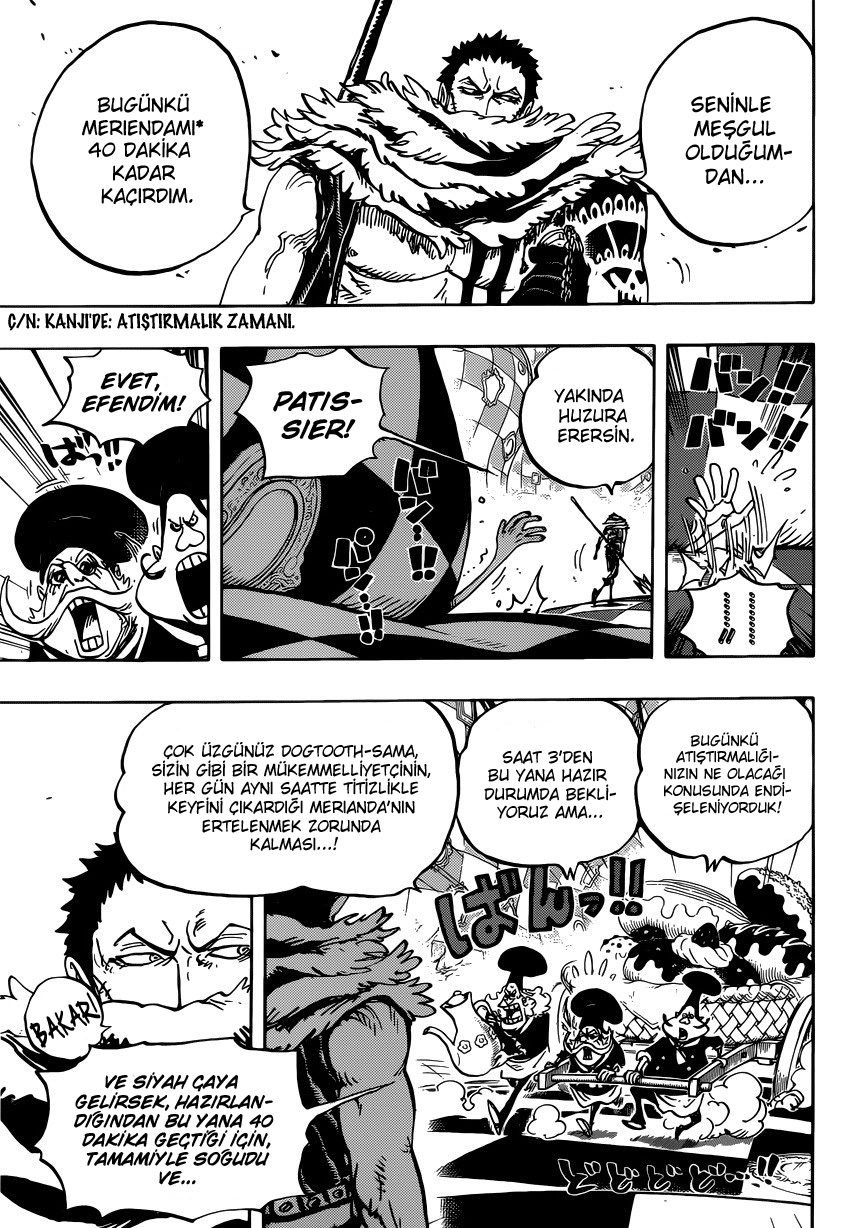 One Piece Bölüm 883 - Sayfa 5