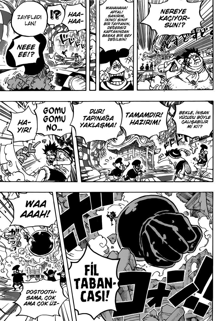 One Piece Bölüm 883 - Sayfa 9