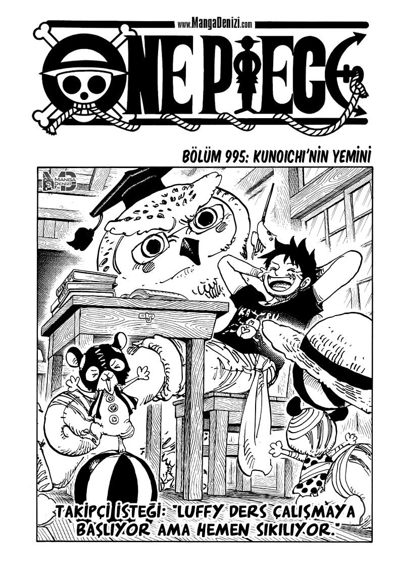 One Piece Bölüm 995 - Sayfa 1