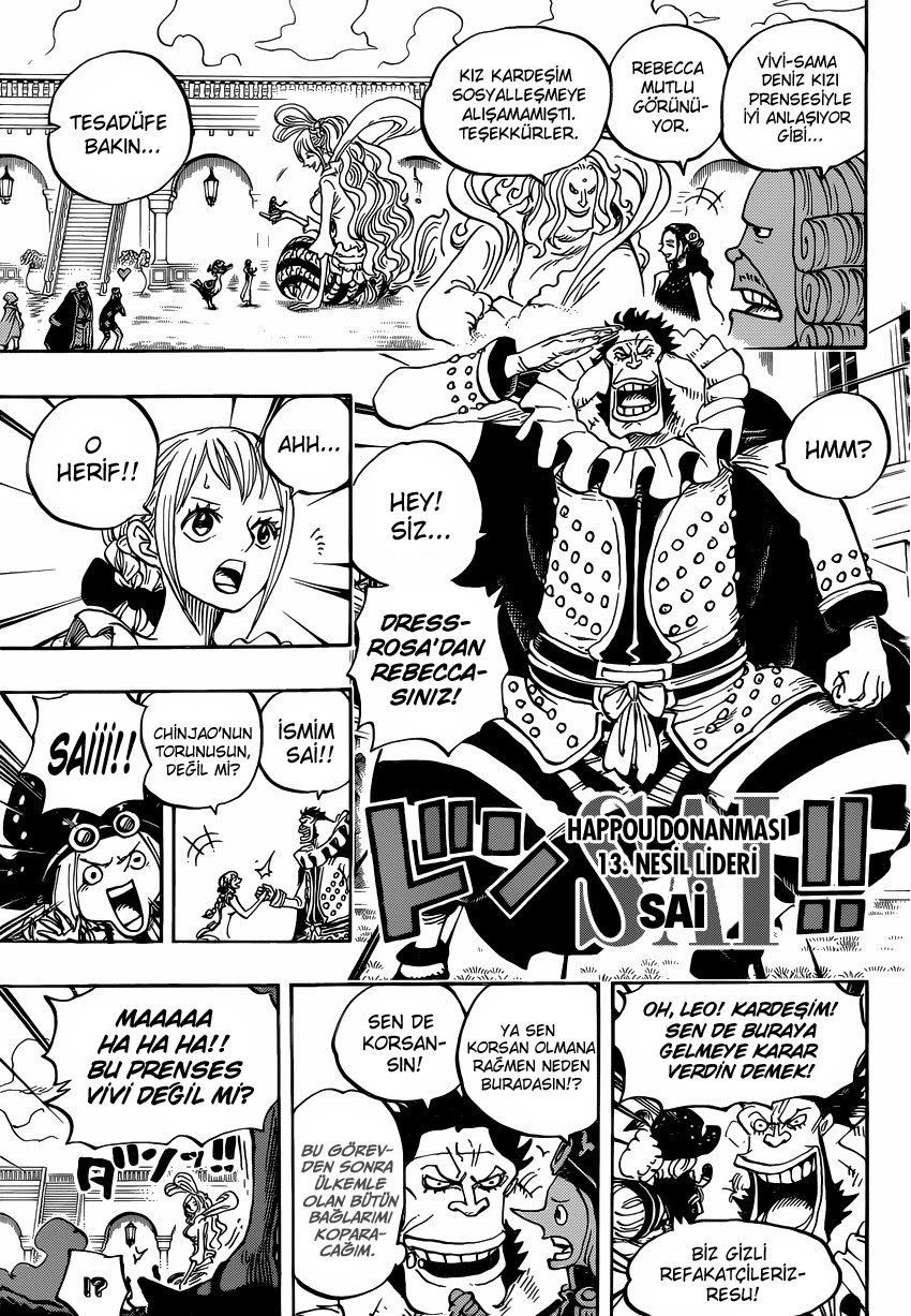 One Piece Bölüm 906 - Sayfa 11