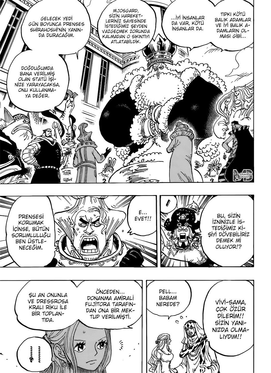 One Piece Bölüm 908 - Sayfa 3