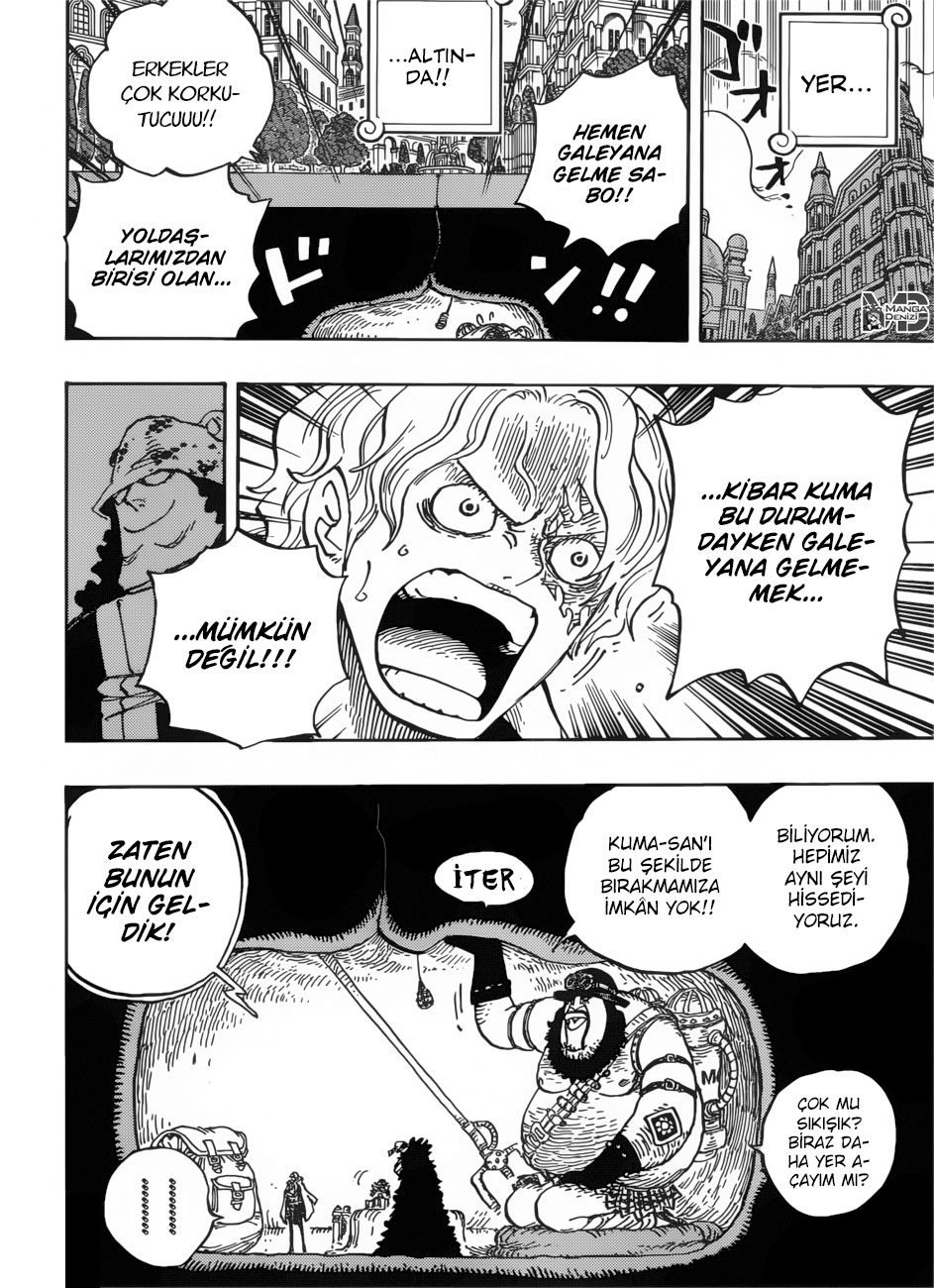 One Piece Bölüm 908 - Sayfa 8