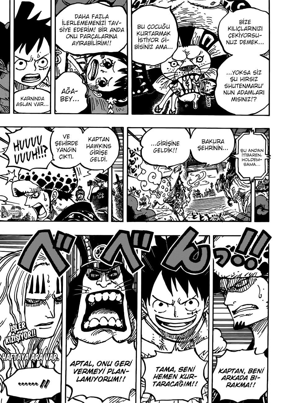 One Piece Bölüm 916 - Sayfa 16
