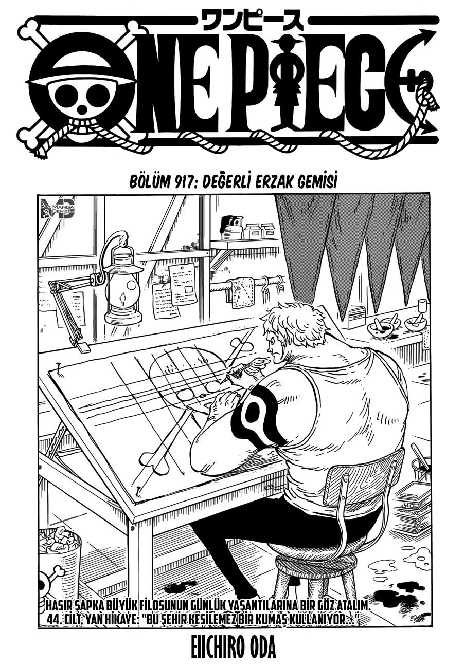 One Piece Bölüm 917 - Sayfa 1