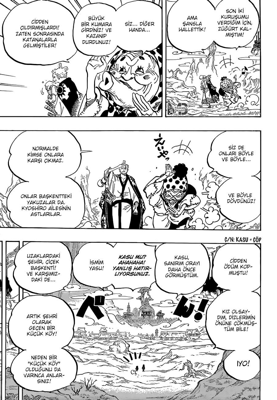 One Piece Bölüm 929 - Sayfa 9