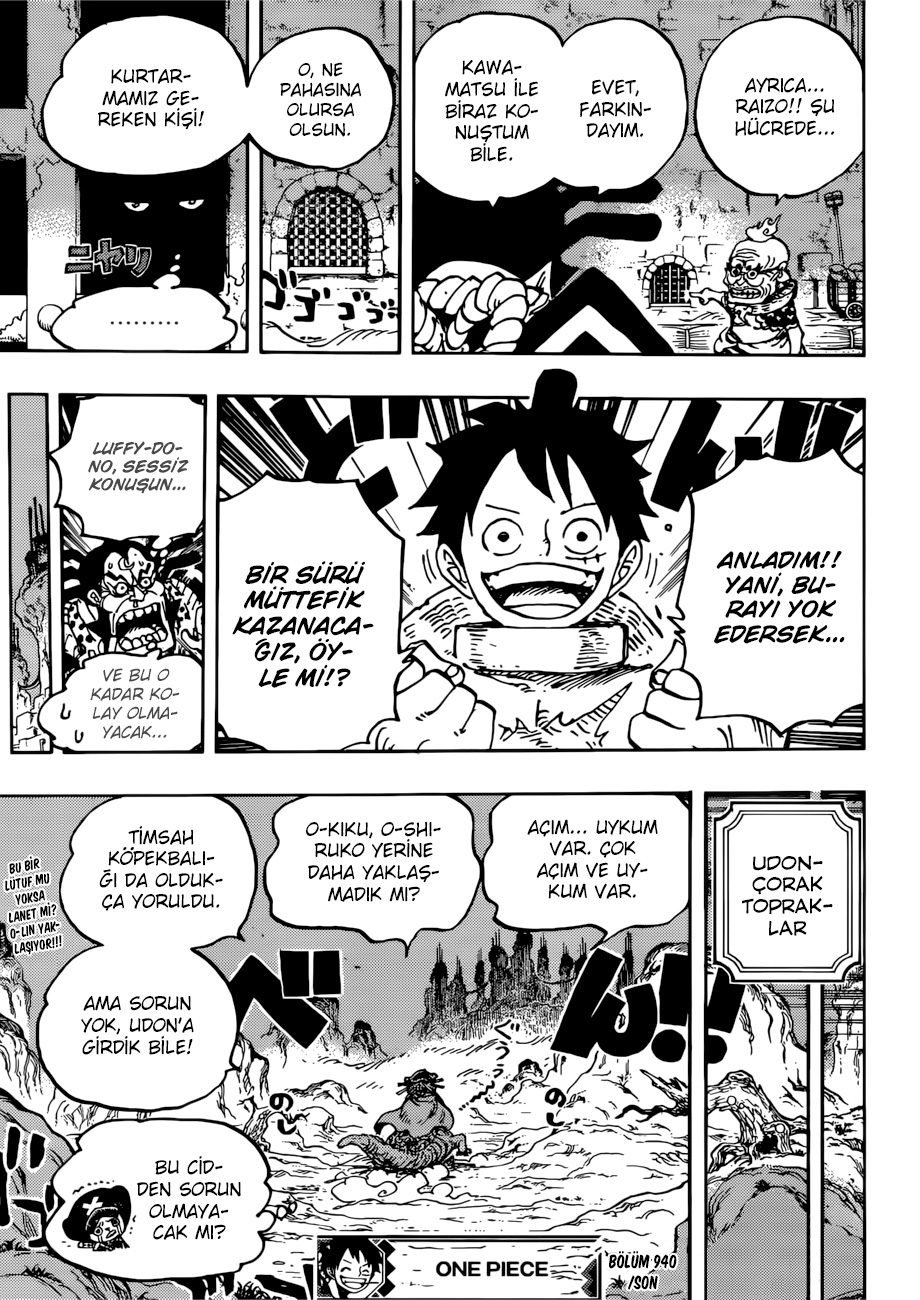 One Piece Bölüm 940 - Sayfa 17