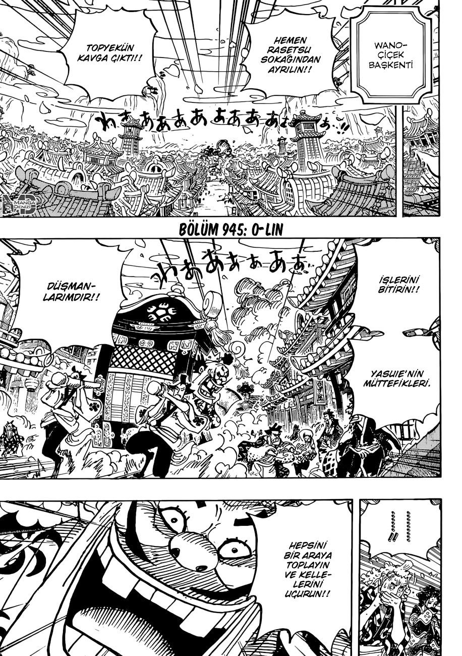 One Piece Bölüm 945 - Sayfa 1