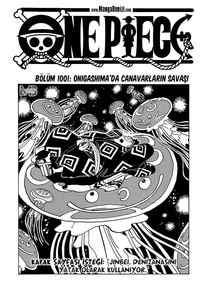 One Piece Bölüm 1001 - Sayfa 1