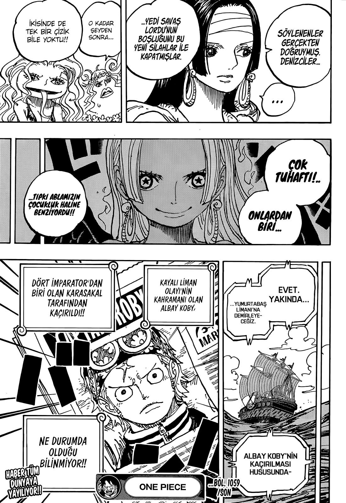 One Piece Bölüm 1059 - Sayfa 15