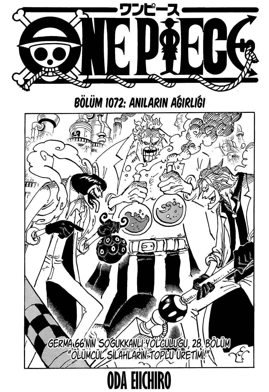 One Piece Bölüm 1072 - Sayfa 1