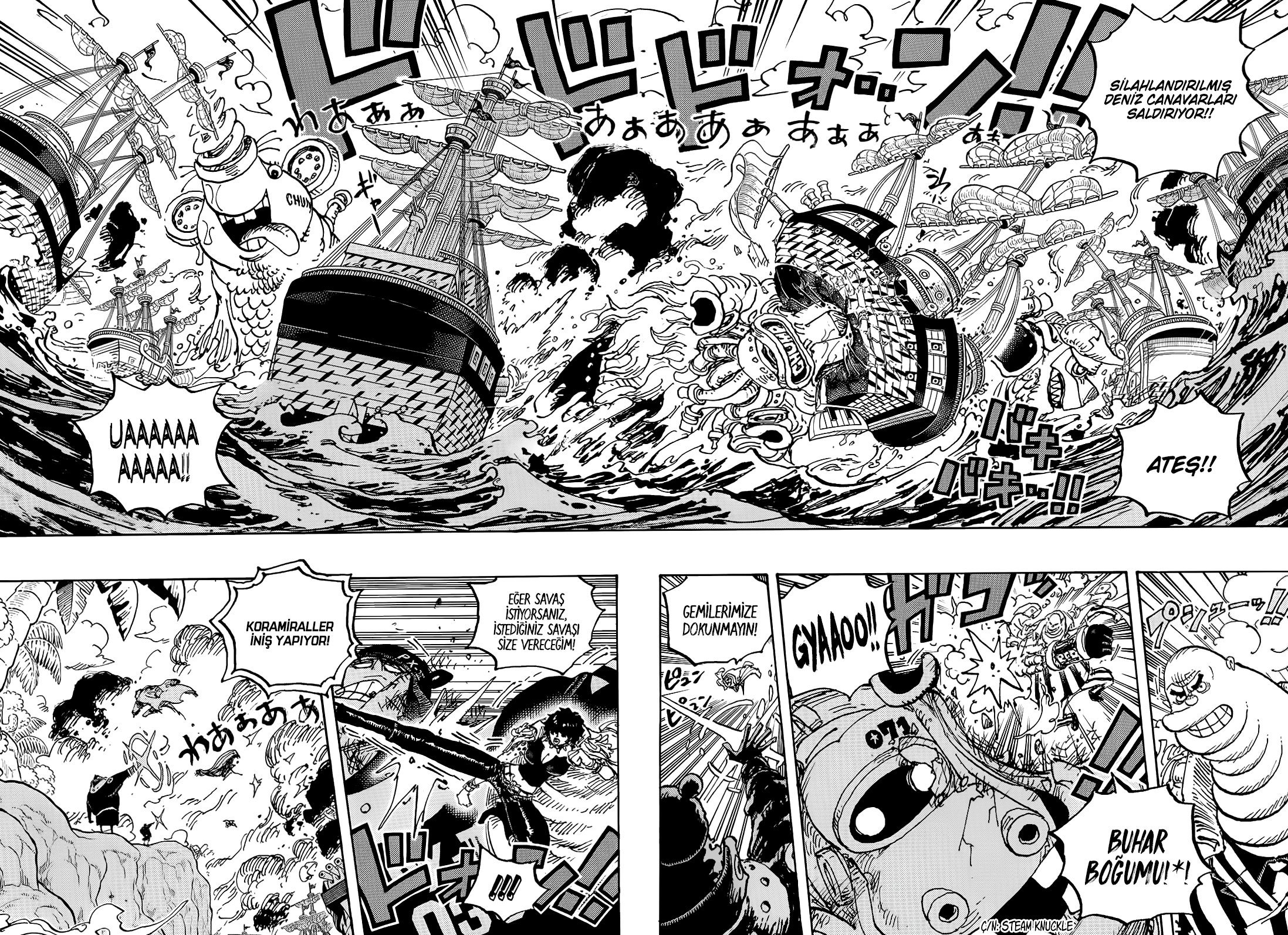 One Piece Bölüm 1091 - Sayfa 4