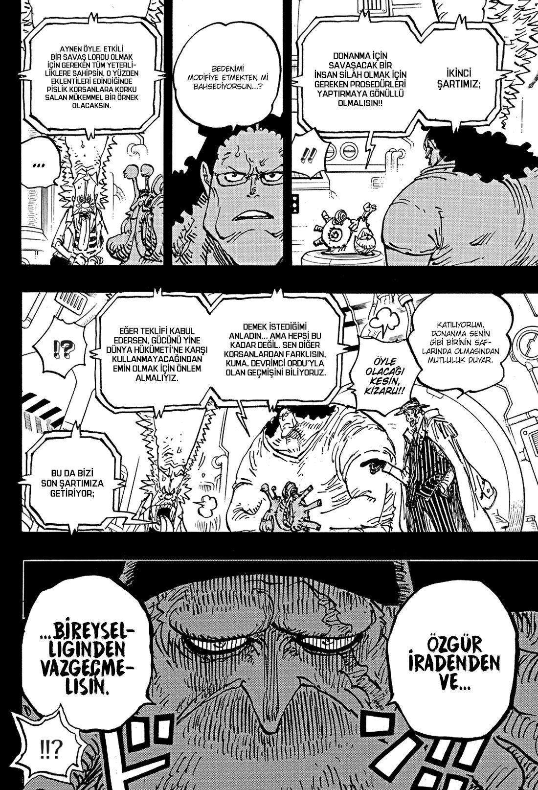One Piece Bölüm 1100 - Sayfa 4