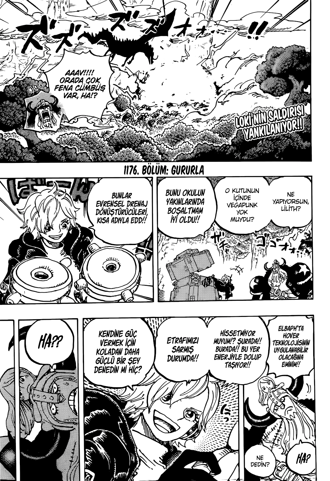 One Piece Bölüm 1176 - Sayfa 3