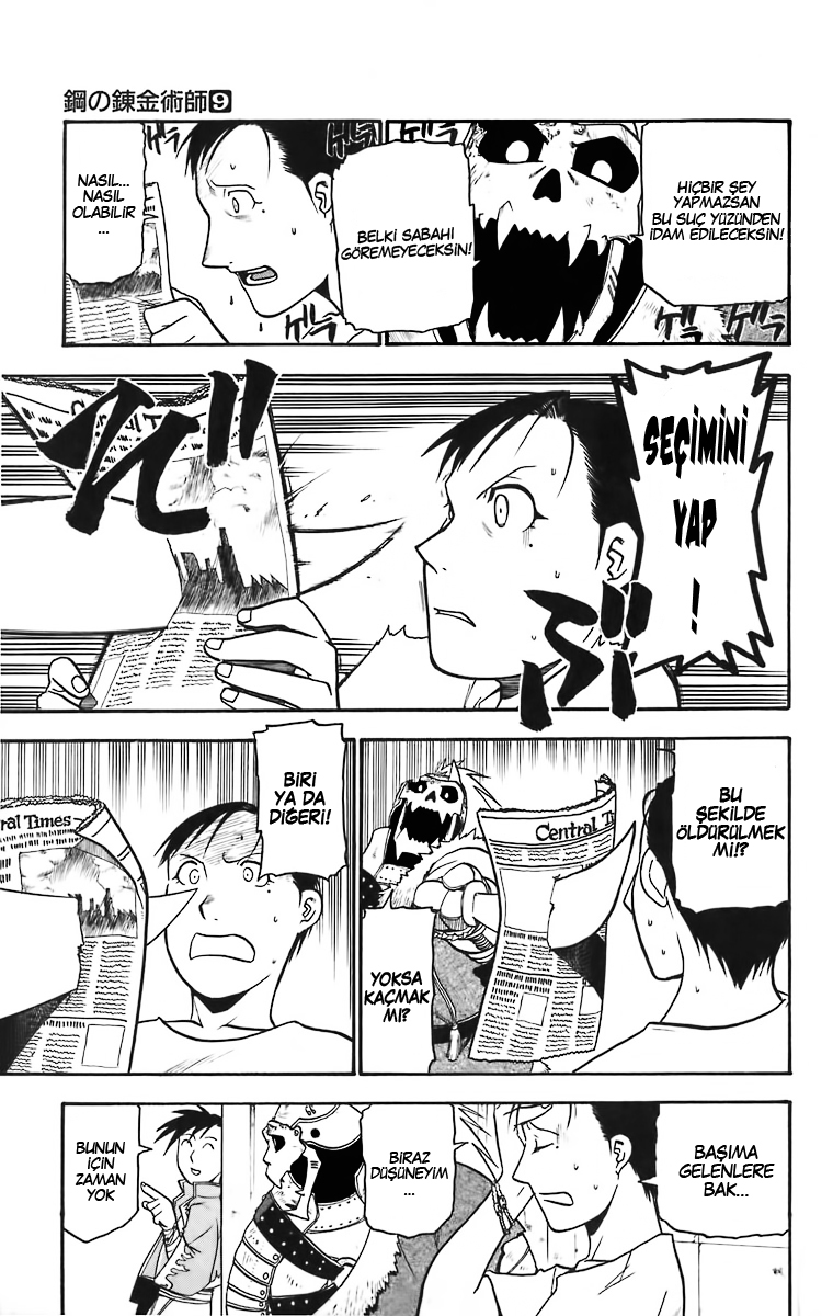 Fullmetal Alchemist Bölüm 35 - Sayfa 33
