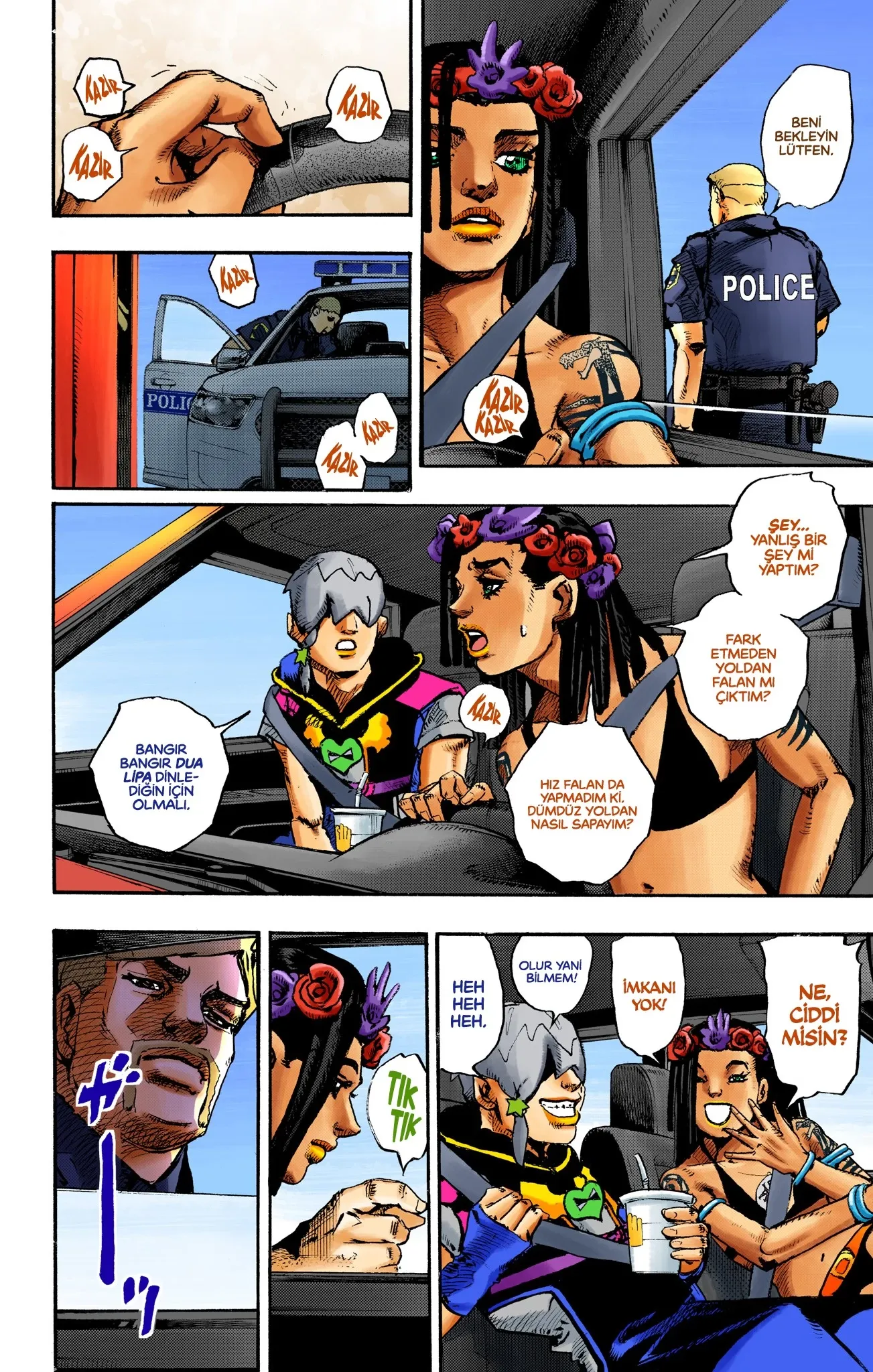 JoJo's Bizarre Adventure Part 9 - The JoJoLands Bölüm 1 - Sayfa 12