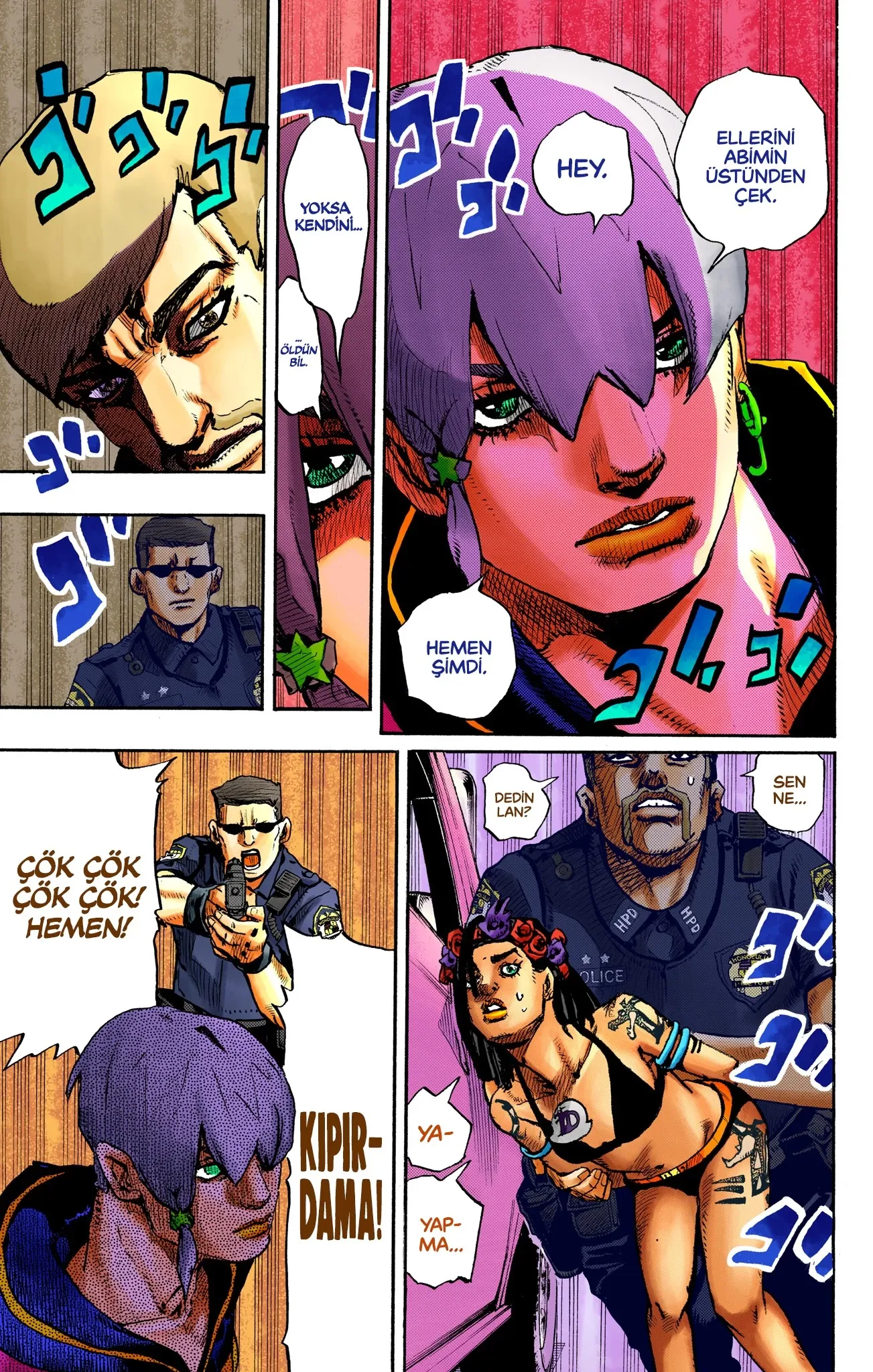 JoJo's Bizarre Adventure Part 9 - The JoJoLands Bölüm 1 - Sayfa 20