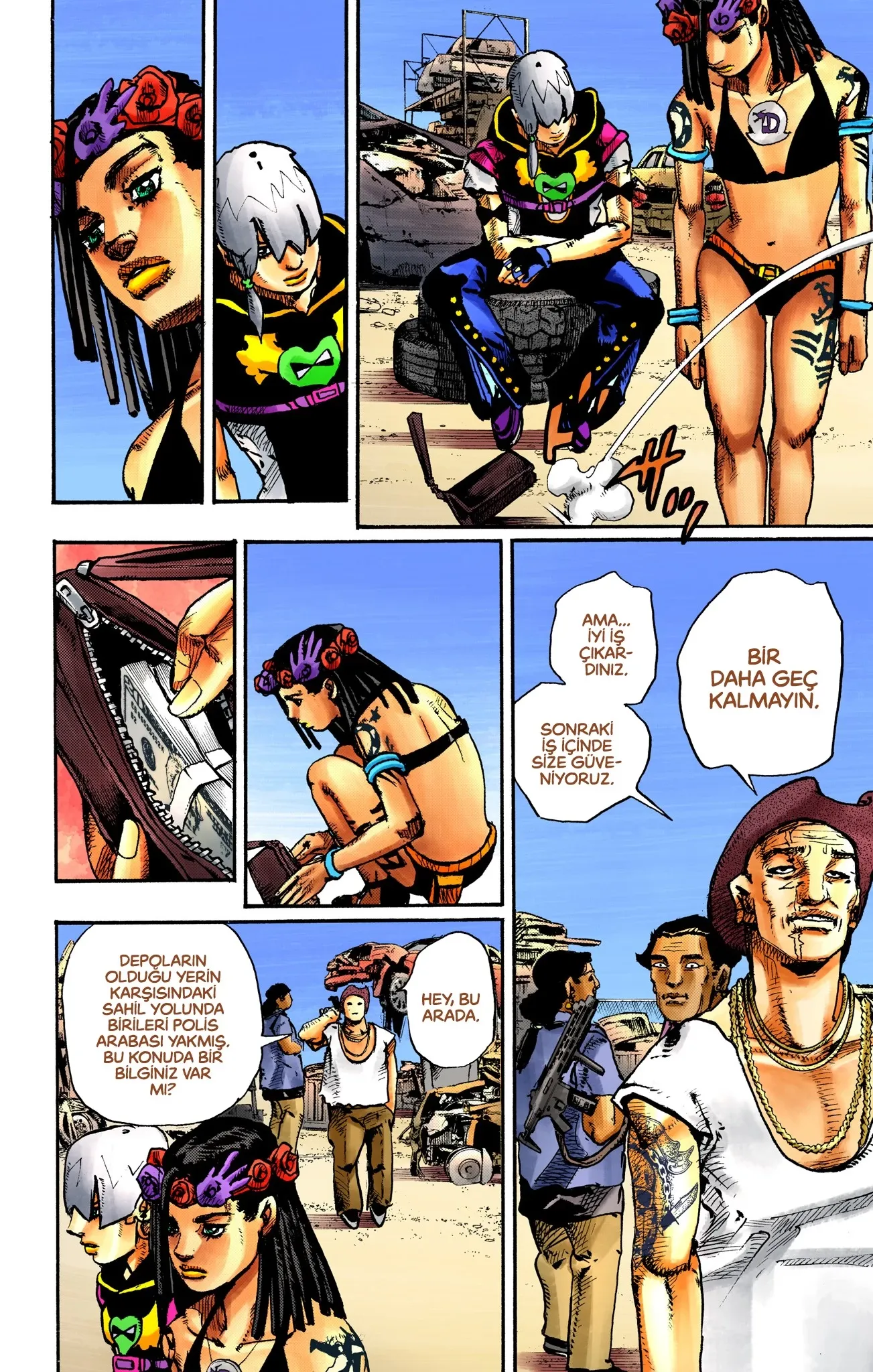 JoJo's Bizarre Adventure Part 9 - The JoJoLands Bölüm 1 - Sayfa 35