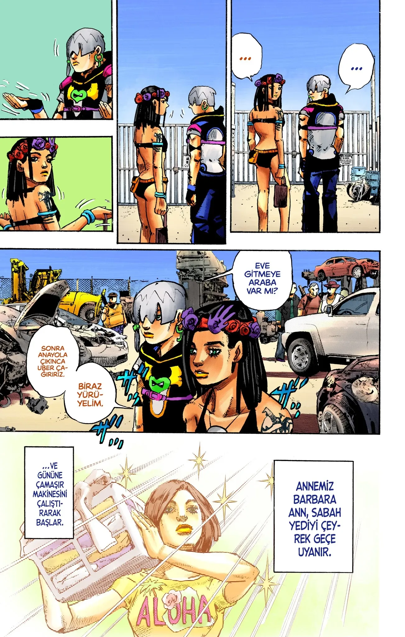 JoJo's Bizarre Adventure Part 9 - The JoJoLands Bölüm 1 - Sayfa 36