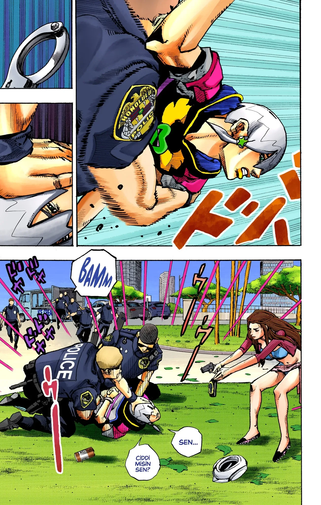 JoJo's Bizarre Adventure Part 9 - The JoJoLands Bölüm 2 - Sayfa 11
