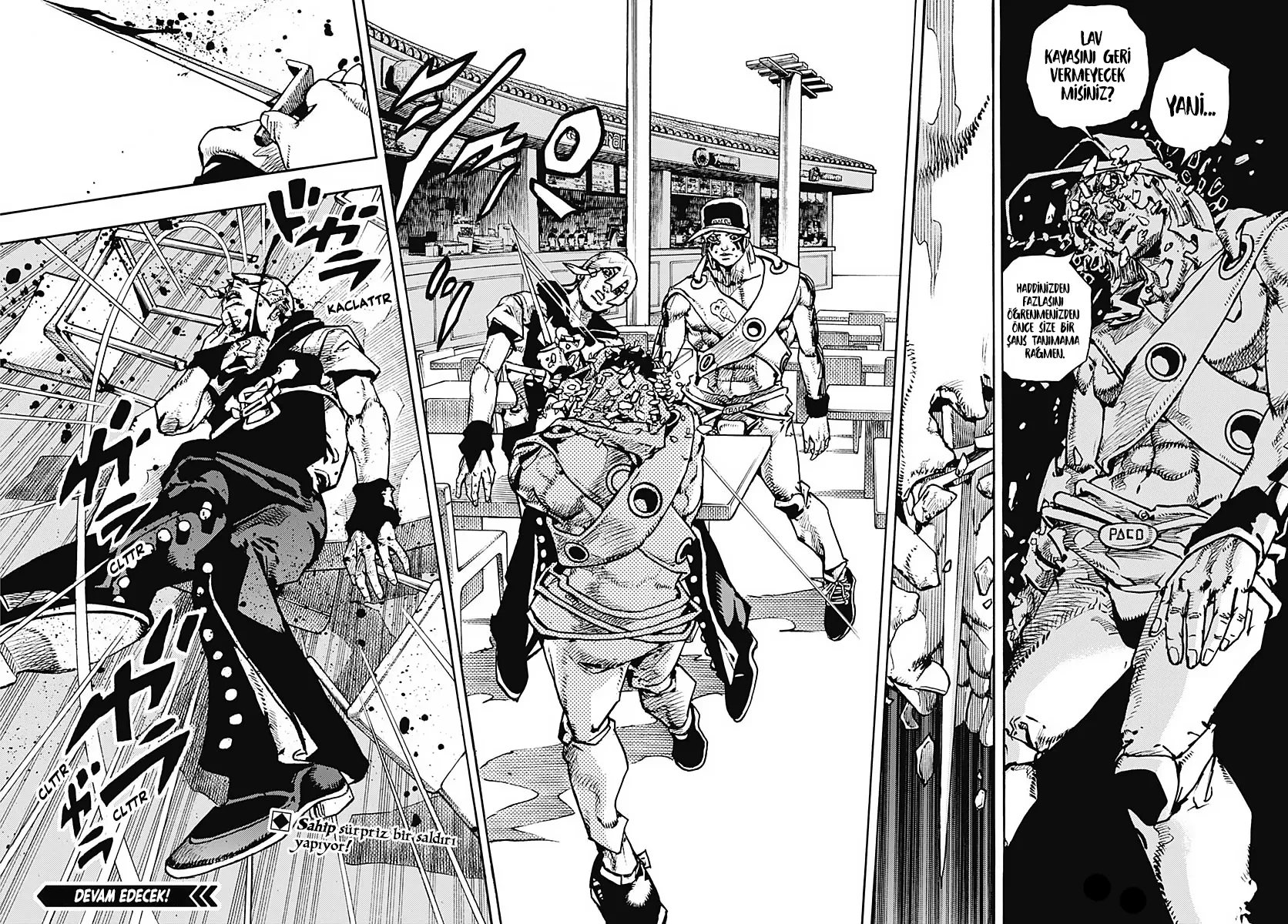 JoJo's Bizarre Adventure Part 9 - The JoJoLands Bölüm 9 - Sayfa 39