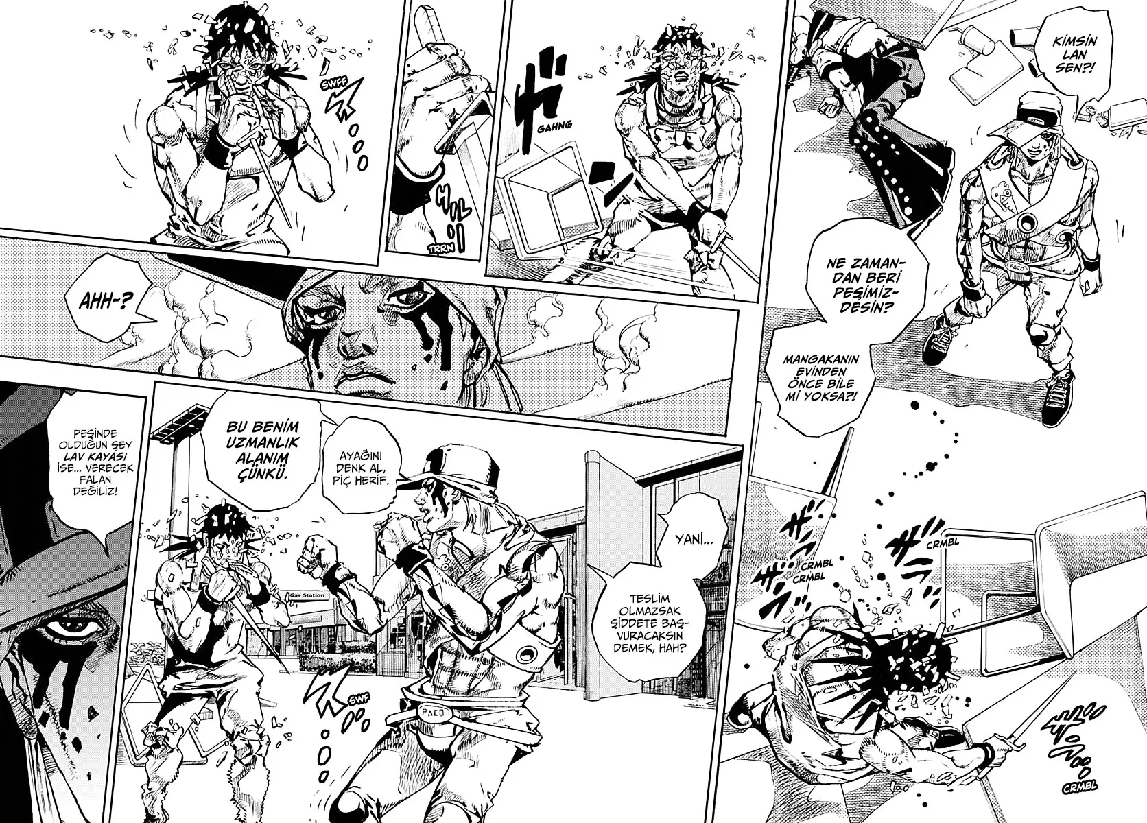 JoJo's Bizarre Adventure Part 9 - The JoJoLands Bölüm 10 - Sayfa 9
