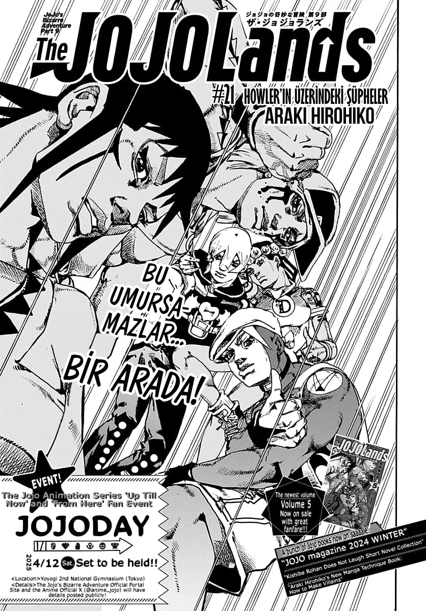 JoJo's Bizarre Adventure Part 9 - The JoJoLands Bölüm 21 - Sayfa 1