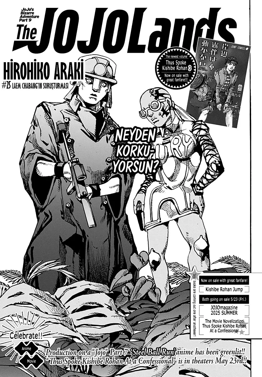 JoJo's Bizarre Adventure Part 9 - The JoJoLands Bölüm 25 - Sayfa 1