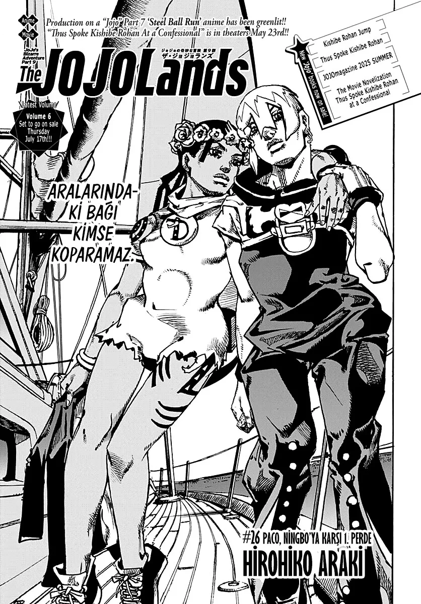 JoJo's Bizarre Adventure Part 9 - The JoJoLands Bölüm 26 - Sayfa 1