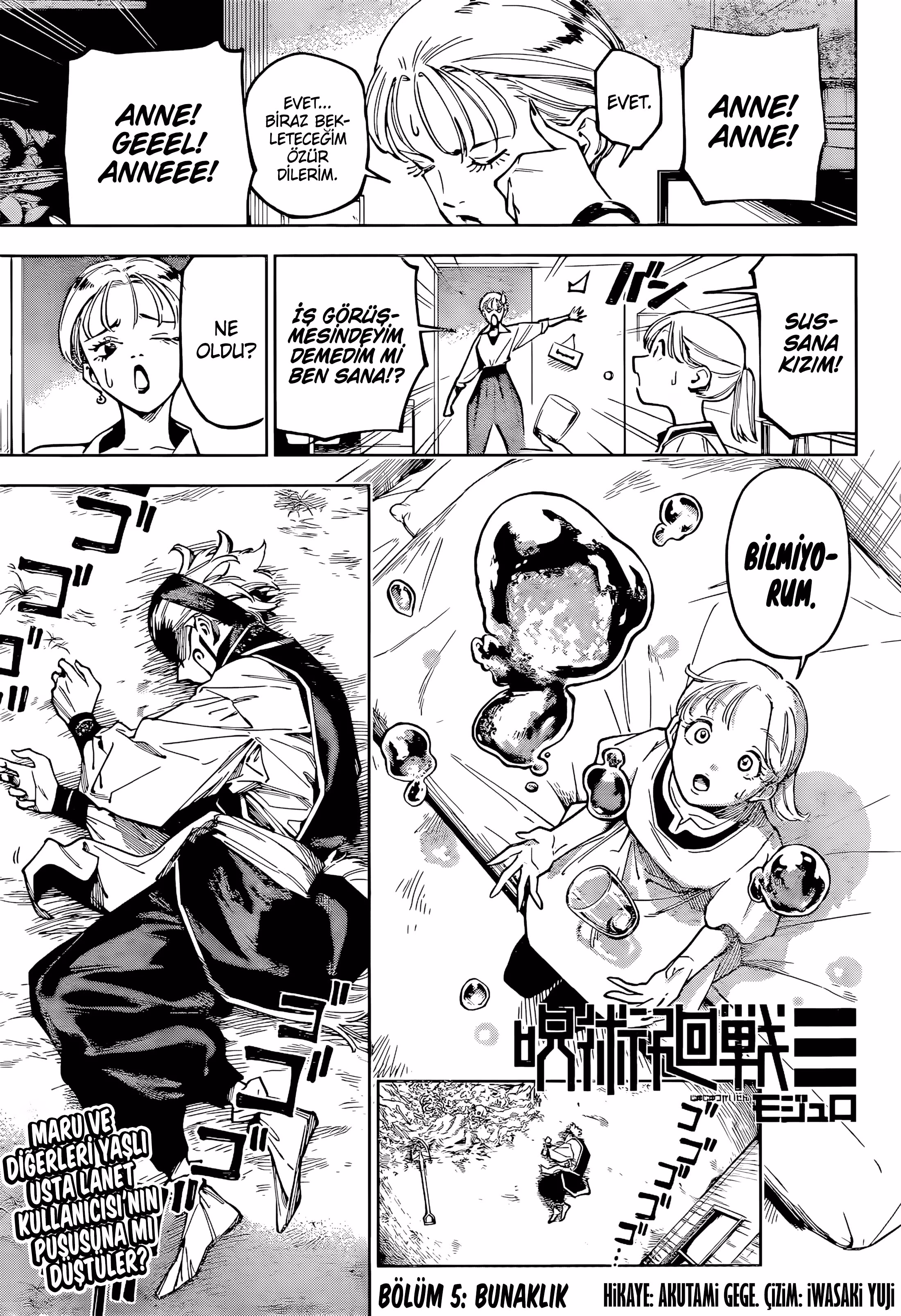 Jujutsu Kaisen Modulo Bölüm 5 - Sayfa 1