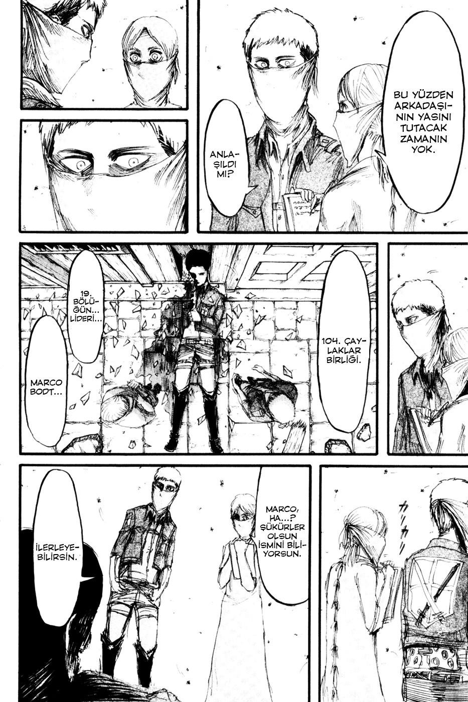 Attack On Titan Bölüm 18 - Sayfa 21