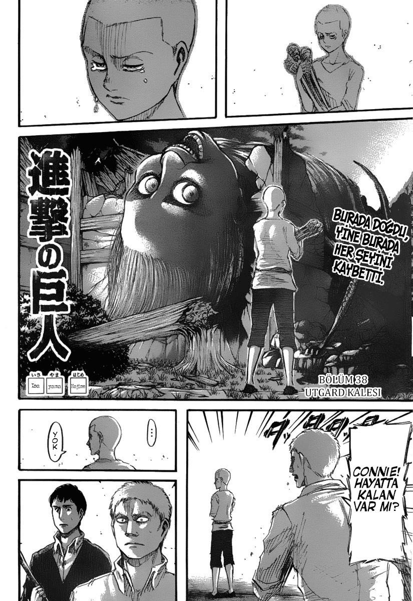 Attack On Titan Bölüm 38 - Sayfa 1