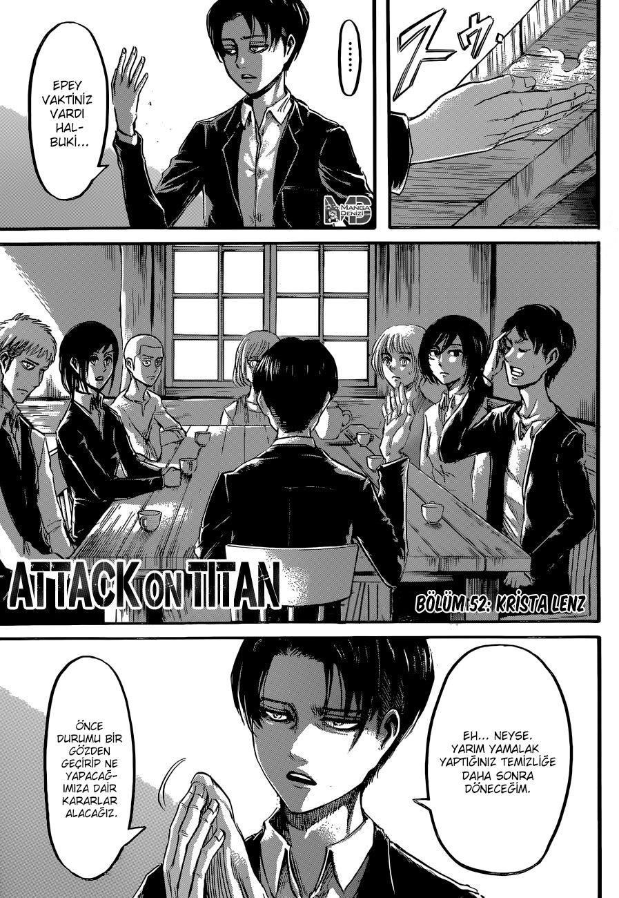 Attack On Titan Bölüm 52 - Sayfa 1