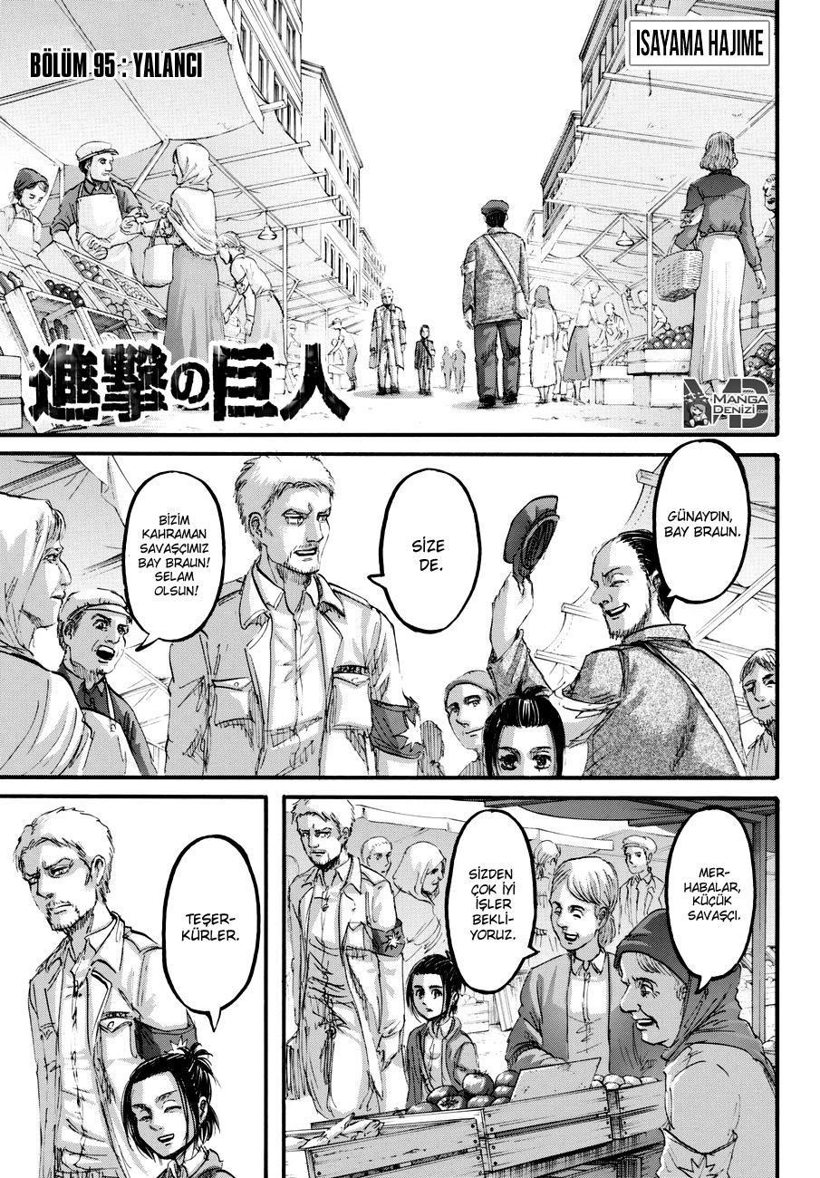 Attack On Titan Bölüm 95 - Sayfa 1