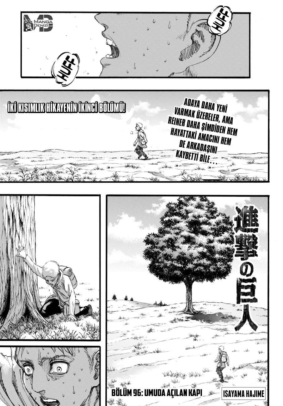 Attack On Titan Bölüm 96 - Sayfa 1