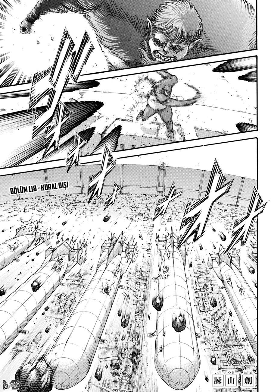 Attack On Titan Bölüm 118 - Sayfa 1