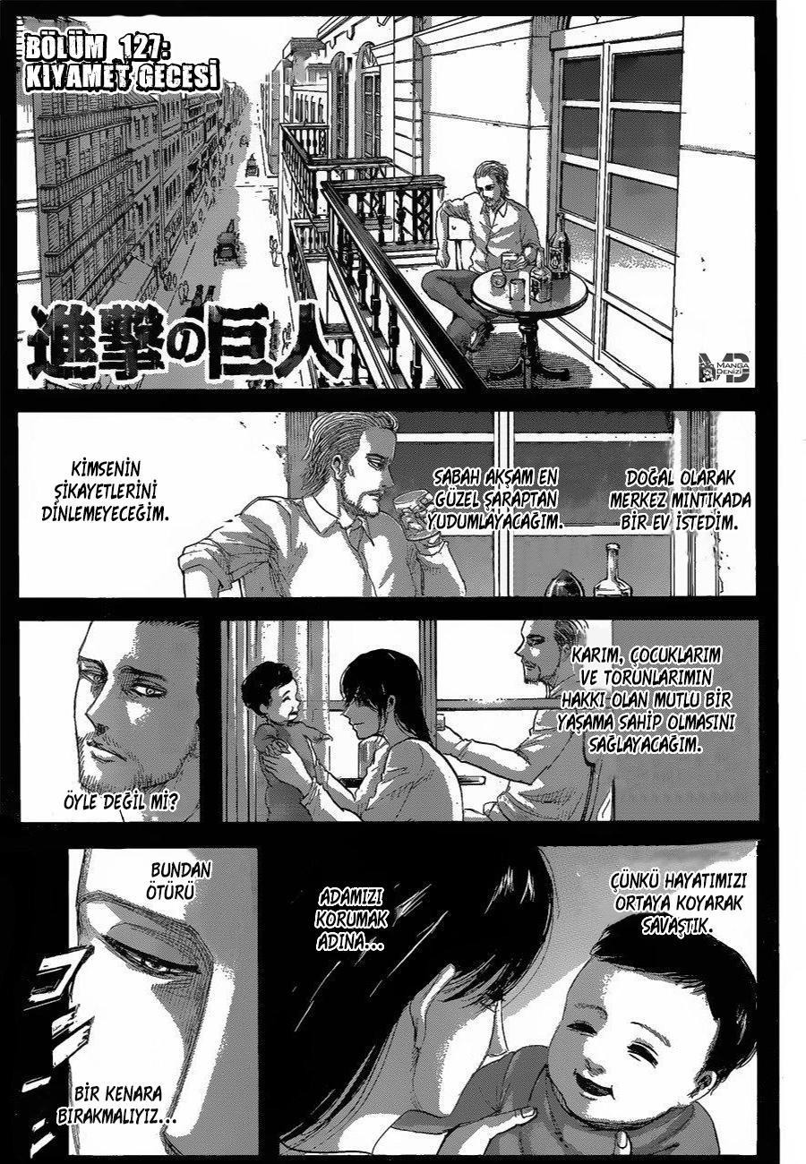 Attack On Titan Bölüm 127 - Sayfa 1
